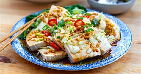 Instant Pot Tofu & Bok Choy With Ginger Garlic Sauce