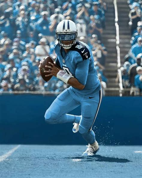 Marcus Mariota Color Rush Titans uniforms Football Is Life, Football ...