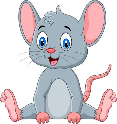 Cute Mouse Cartoon | Cute mouse, Cute animals images, Mouse pictures