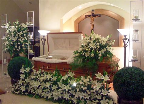 Sympathy Flower Arrangements & Funeral Setup