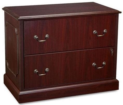 Wood File Cabinet - HON 2 Drawer Lateral Wood Finish File Cabinet [94223-NN]