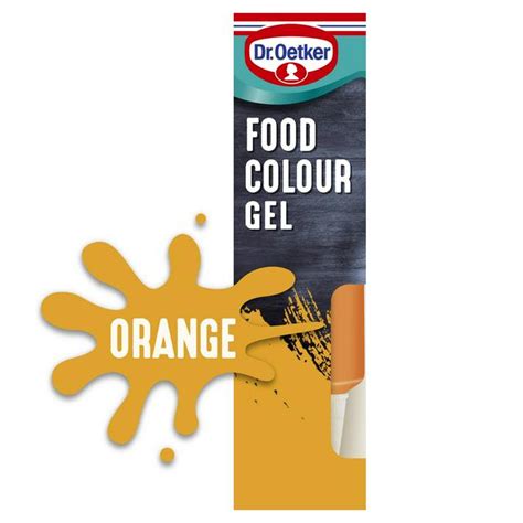 Dr. Oetker Extra Strong Orange Food Colouring Gel 15g - £1.25 - Compare ...