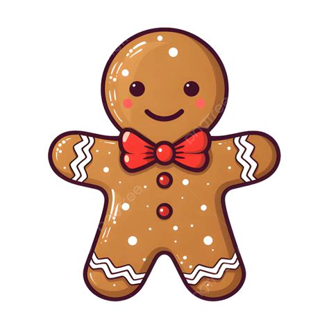 Christmas Gingerbread Man Vector, Christmas Gingerbread Man, Gingerbread Man, Christmas PNG ...