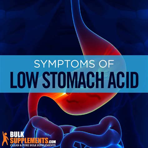 Low Stomach Acid: Symptoms, Causes & Treatment