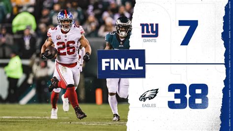 Instant Analysis: Giants fall to Eagles, 38-7, in Divisional Round