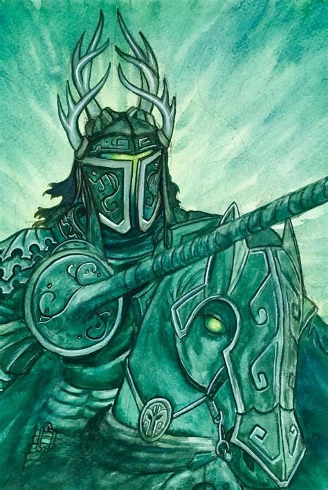 Green Knight by chompateef | Green knight, Surreal art, Art