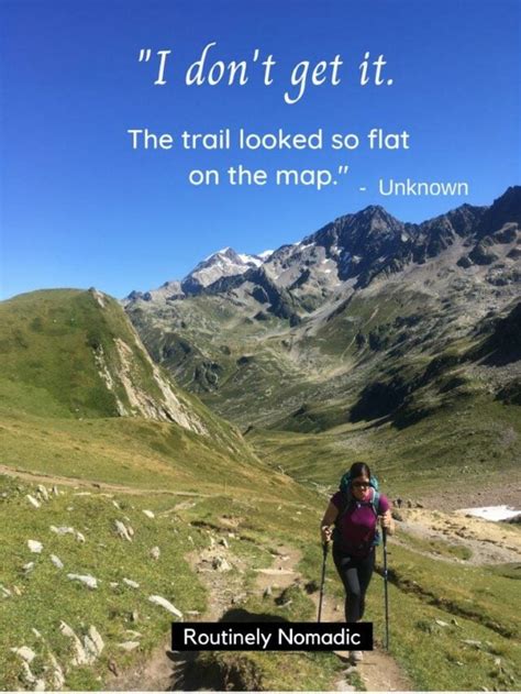 55 Funny Hiking Quotes: Best Hiking Sayings | Routinely Nomadic