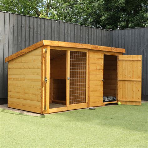 Wooden Dog Kennel 8 x 4 - quality dog kennel for sale , UK – Gardenis.co.uk