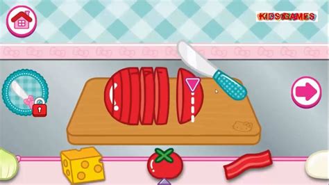 Baby Play Cooking Games Fun - Hello Kitty Lunch Box - Cooking Games For ...