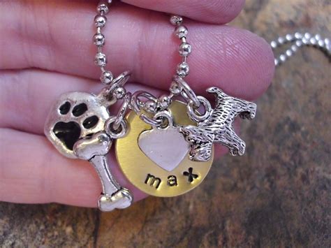 Dog Jewelry Dog Necklace Personalized Dog Jewelry Poodle | Etsy