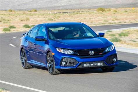 The 2018 Honda Civic Si is a sporty commuter car