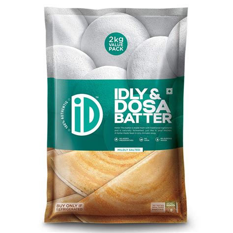 iD Fresh Idly and Dosa Batter - 2kg : Amazon.in: Grocery & Gourmet Foods