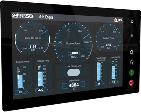 Auto Maskin RP 480i Remote Panel | Palmer Johnson Power Systems