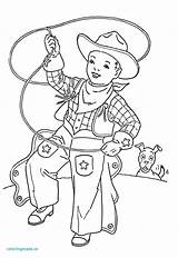 Cowboy Cowgirl Coloring Pages At GetColoringscom  Free Printable sketch template