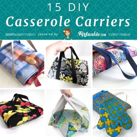 15 DIY Casserole Carriers – Tip Junkie