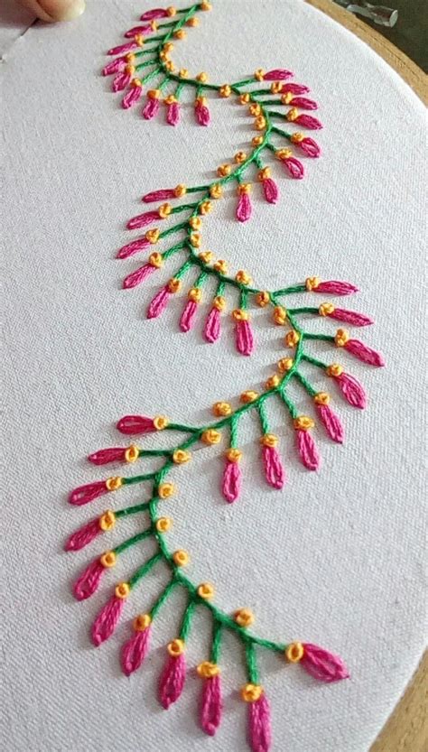 Ribbon Embroidery Hand | Hand Embroidery