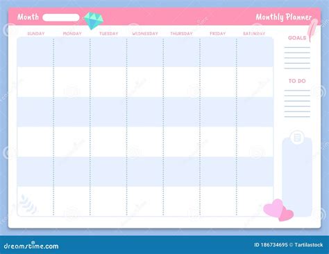 Monthly Days For A Girl, A Calendar Of The Menstrual Cycle. Calendar Of ...