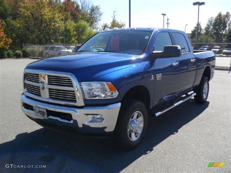 2011 Deep Water Blue Pearl Dodge Ram 2500 HD Big Horn Crew Cab 4x4 ...