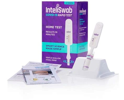 Orasure Inteliswab COVID-19 Nasal Swab Test Kit - Save At Tiger Medical, Inc