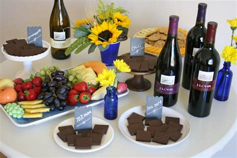 Chocolate and Wine Tasting Party - Glorious Treats