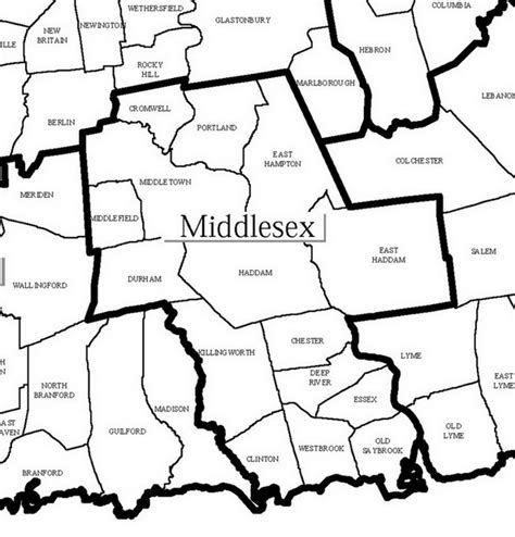 Middlesex County Connecticut Atlas