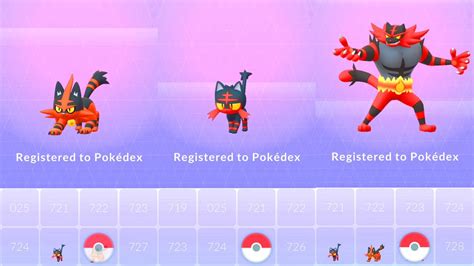 Pokemon Go Litten Catch & Torracat - Incineroar Evolutions - YouTube