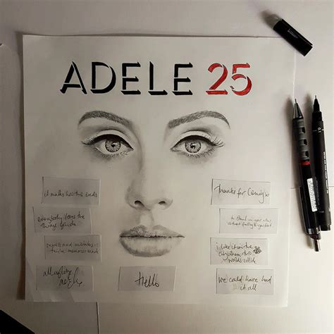 Adele, 25 Album Cover. by ConnorMills on DeviantArt