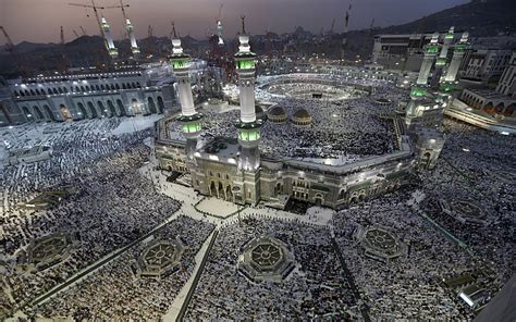 HD wallpaper: aerial photography of Kaaba, Mecca, mekkah, kabah, masjid ...