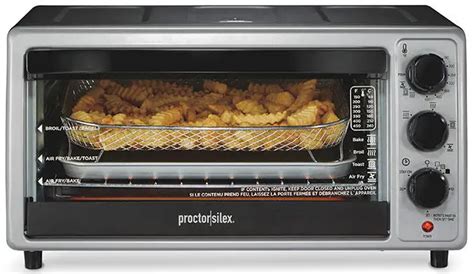 proctor silex 31275 6 slice Simply Crisp Air Fryer Toaster Oven Instruction Manual