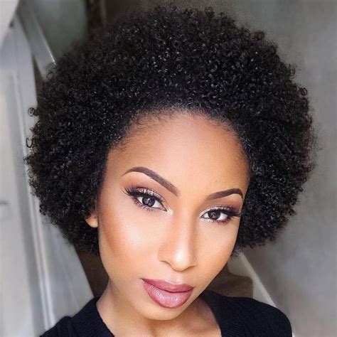 75 Most Inspiring Natural Hairstyles for Short Hair | Short afro hairstyles, Natural afro ...