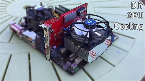 CPU Cooler Meets GPU - Saving An Overheating Graphics Card - YouTube