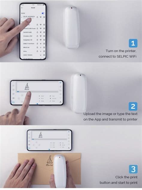 Selpic S1+ The Handheld, Any-Surface Quick Printing Solution - Electronics-Lab.com