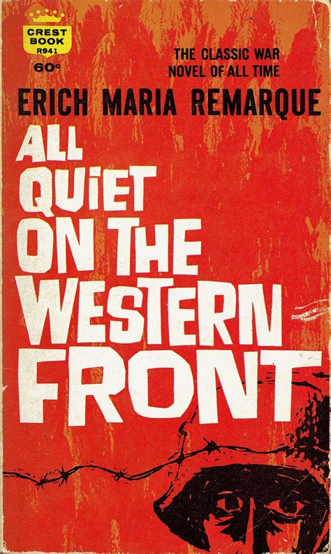 All Quiet on the Western Front by Erich Maria Remarque | Western books ...