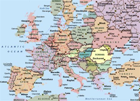 Europe Map - Map Pictures