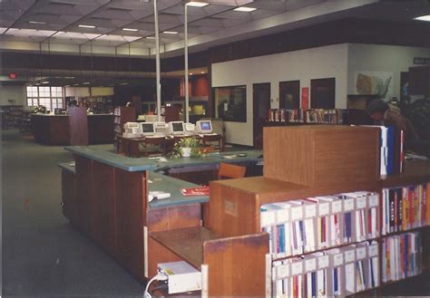 New Adult Reference Department with public computers in 1995. Islip, Computers, Department ...