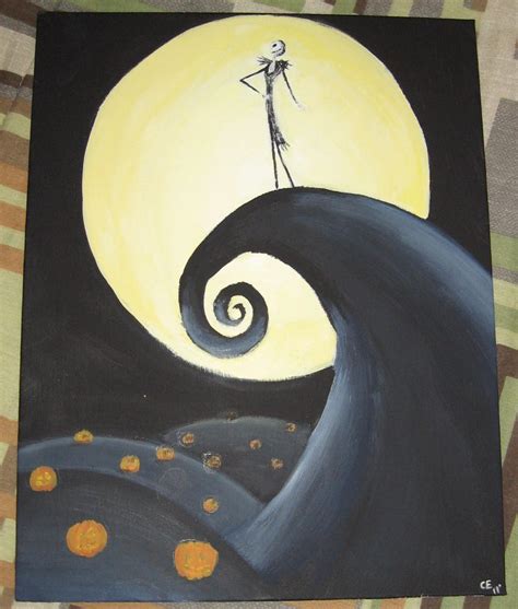 Jack Skellington Painting by CameraKid21 on DeviantArt