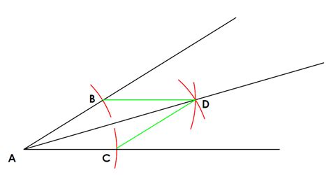 Bisecting an angle - Technical Graphics