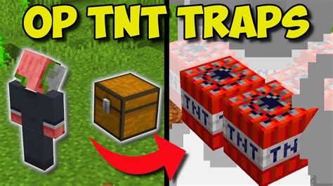 TOP 5 MINECRAFT TNT TRAPS TO PRANK YOUR FRIENDS!!! - YouTube