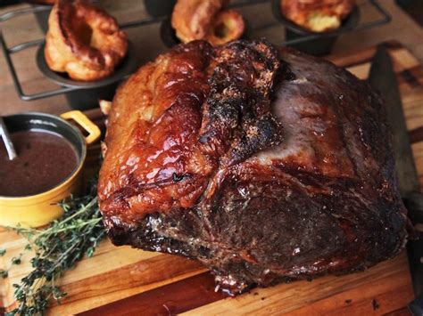 Alton Brown Prime Rib Recipe - Dry-Aged Standing Rib Roast with Sage Jus Recipe | Alton ...