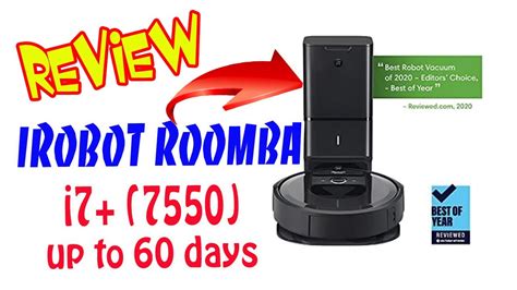 iRobot roomba i7+ 7550 robot vacuum review 2022 - YouTube