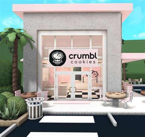 Bloxburg Crumbl cookie build Castle House Design, House Floor Design ...