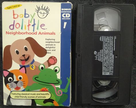 Baby Dolittle Neighborhood Animals Vhs Ebay