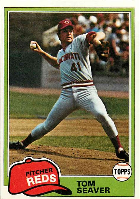 Baseball Cards Come to Life!: 1981 Topps Tom Seaver