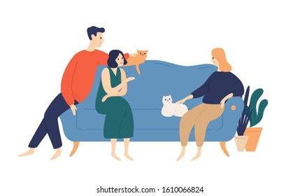 75,565 Cartoon Family And Friends Images, Stock Photos & Vectors | Shutterstock