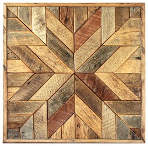 Wood Star Wall Art - Rustic - Artwork - by Grindstone Design