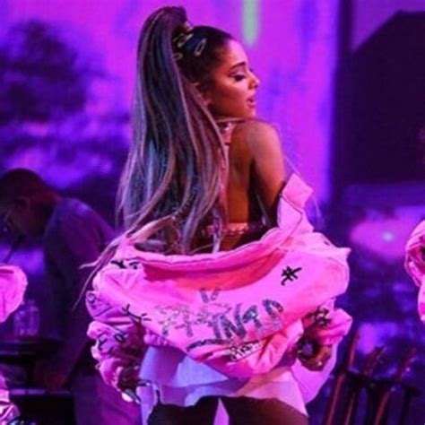 Pink Puffer Ariana Grande 7 Rings Jacket