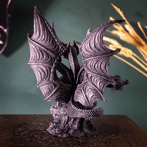 Dark Hydra Dragon Statue