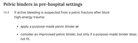 1b Use of pelvic binder – RCEMLearning India