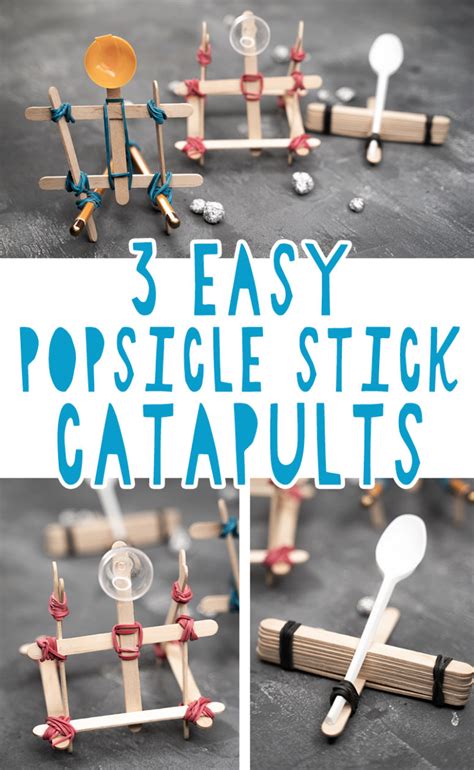 3 Easy DIY Popsicle Stick Catapults - Shelterness