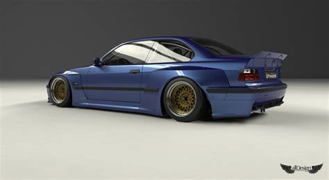 Wide Body Kit Pandem Rocket Bunny BMW M3 (E36)